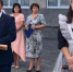 С.В. Козырь принял участие в линейке, в школе № 2 села Овощи - Туркменский район